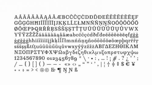 GFS Galatea Slab Serif Font 2