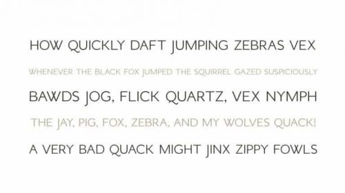 GFS Orpheus Sans Serif Font 1