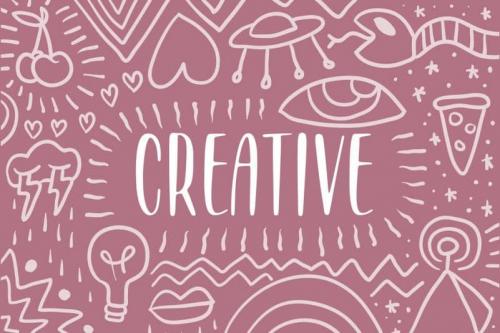 GROVELANE Handbrushed Font 4