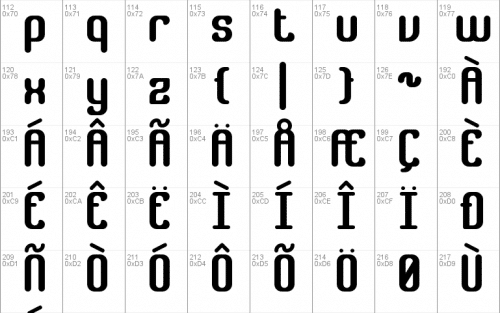 Gather BRK Font  2