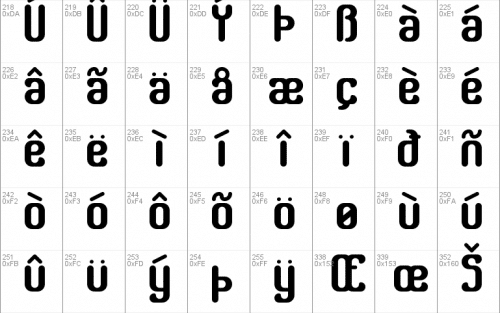 Gather BRK Font  3