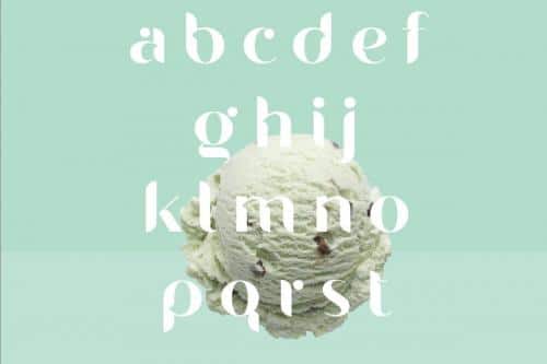 Gelato Soft Typeface  3