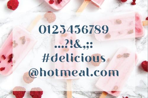 Gelato Soft Typeface  6