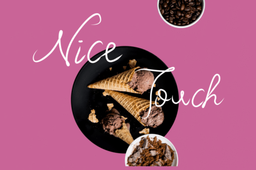 Gellato Script Font 8