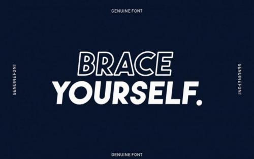 Genuine Sans Font  2