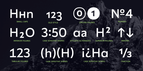 Gezart Sans Serif Font 9
