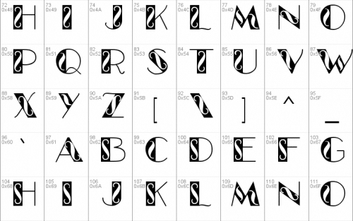 Glamour Font 1