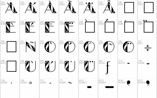 Glamour Font 3