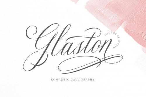Glaston Calligraphy Font