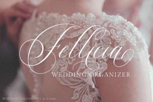 Glaston Calligraphy Font  2