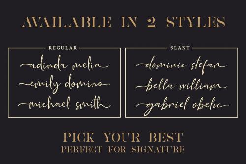 Golden Class Script Font 14