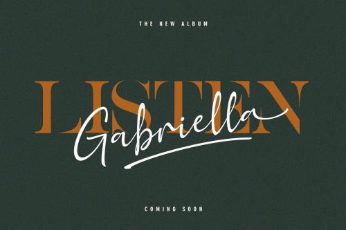 Golden Class Script Font 7