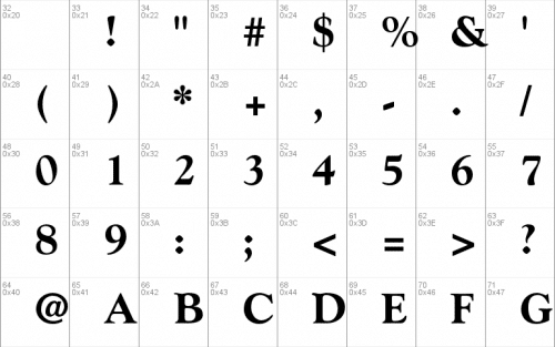 Goudy Std Font 4
