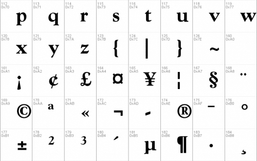 Goudy Std Font 6