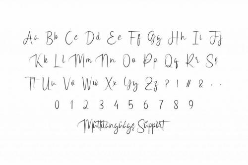 Greatness Calligraphy Font 4