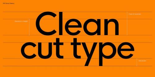 HK Nova Typeface  6