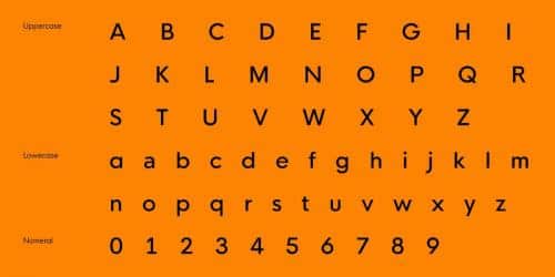 HK Nova Typeface  8