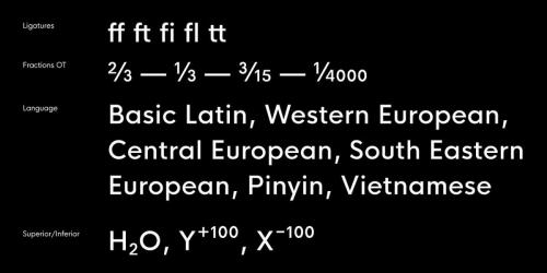 HK Nova Typeface  9