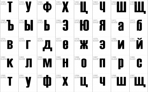 Haettenschweiler Font  12
