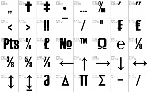 Haettenschweiler Font  15