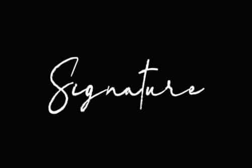 Hanbrush Script Font  3