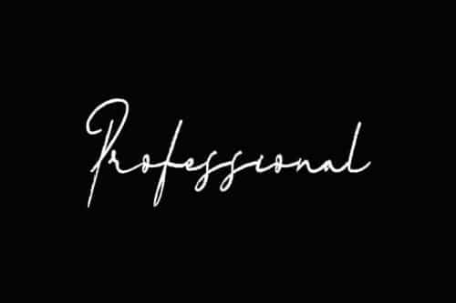 Hanbrush Script Font  4