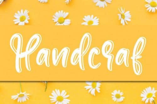 Handcraf Display Font