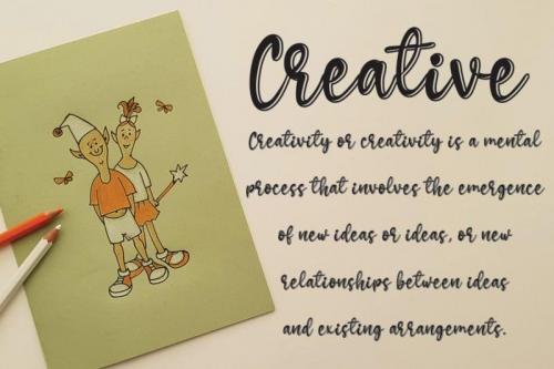 Handline Display Font  2