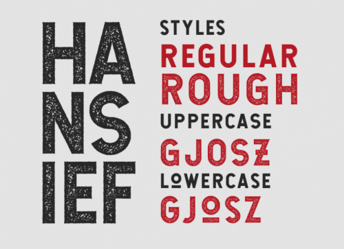 Hansief Typeface