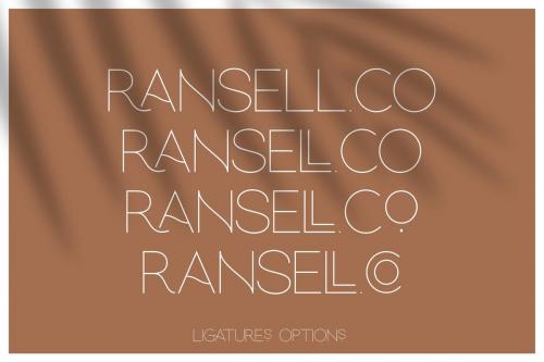 Hello Galleria Font Duo  8