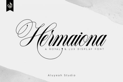 Hermaiona Script Font