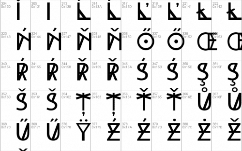 High Tide Decorative Font 4