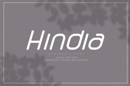 Hindia Sans Serif Font