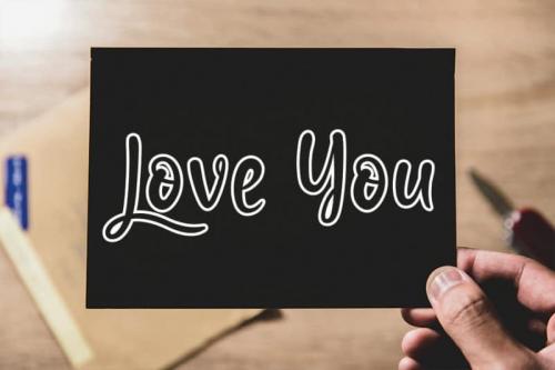 Home Love Script Font  4