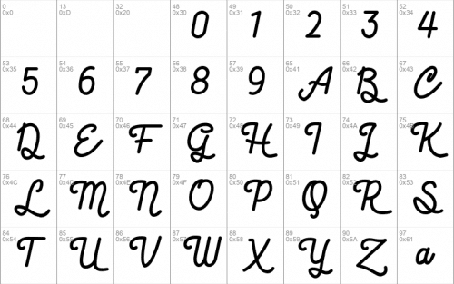 Hot Restaurant Font 1