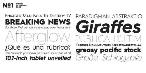 Hurme Geometric Sans Font  2