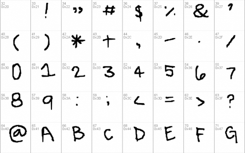 Idk Gay Font 1