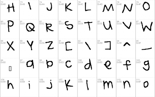 Idk Gay Font 2