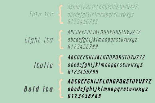 Impreciso Handmade Font Family  4