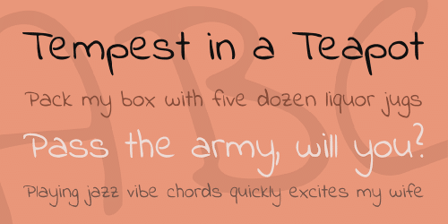 Indie Flower Font 1