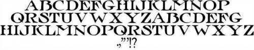 Jolly Roger Font  1