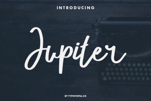 Jupiter Fancy Script Font