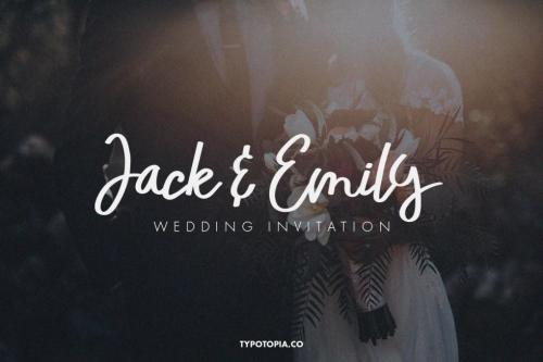 Jupiter Fancy Script Font 6