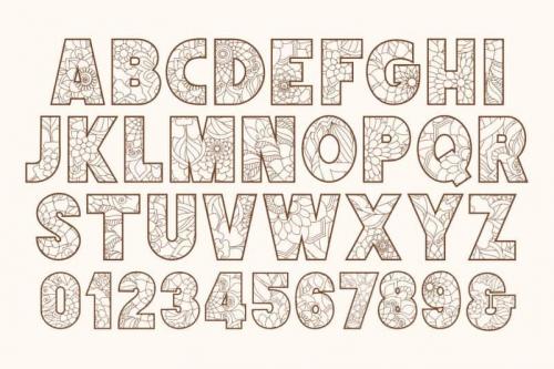 KEYZHA – Mandala Font  4