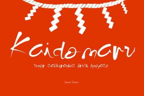 Kaidomaru Font