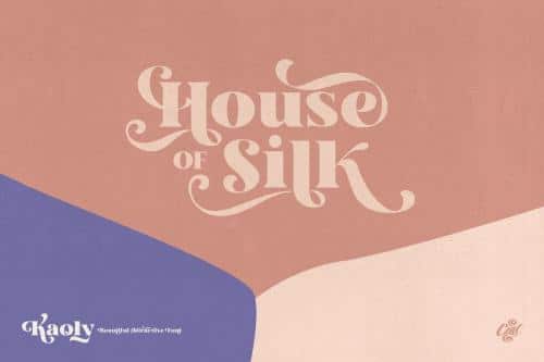 Kaoly – Bold Serif Font  11