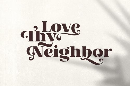 Kaoly – Bold Serif Font  2