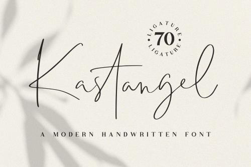Kastangel Handwritten Font