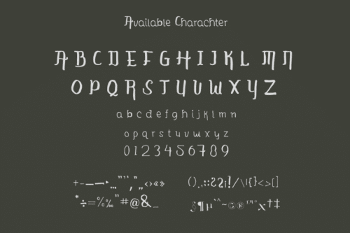 Kingdom Storia Display Font 6