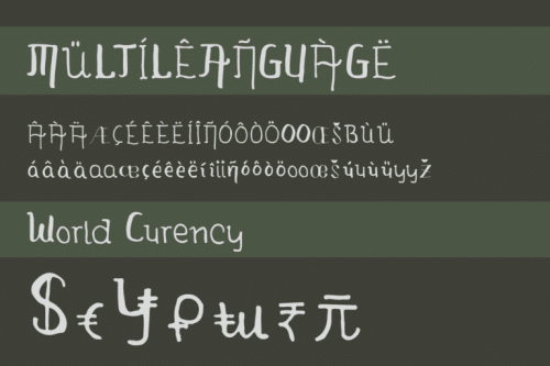 Kingdom Storia Display Font 7